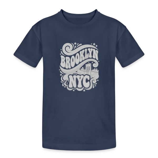 Esprit Brooklyn NYC sur T-shirt coton épais ado