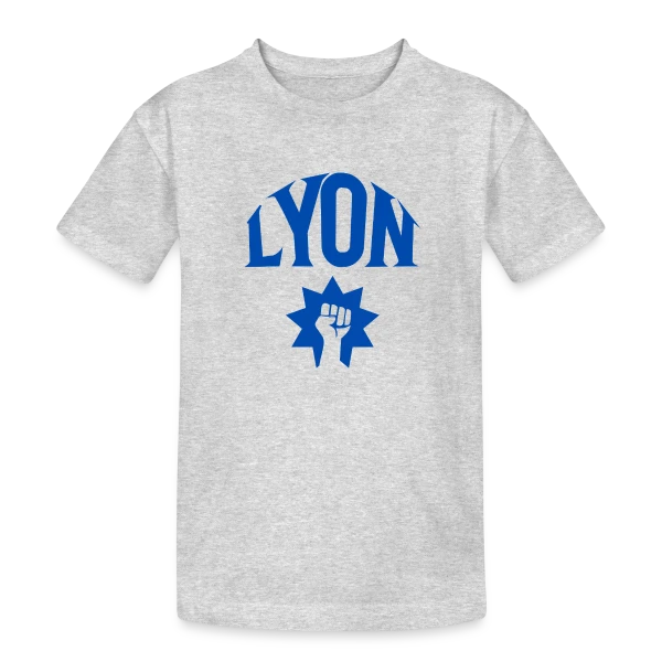 Lyon Force Citoyenne sur T-shirt coton épais ado