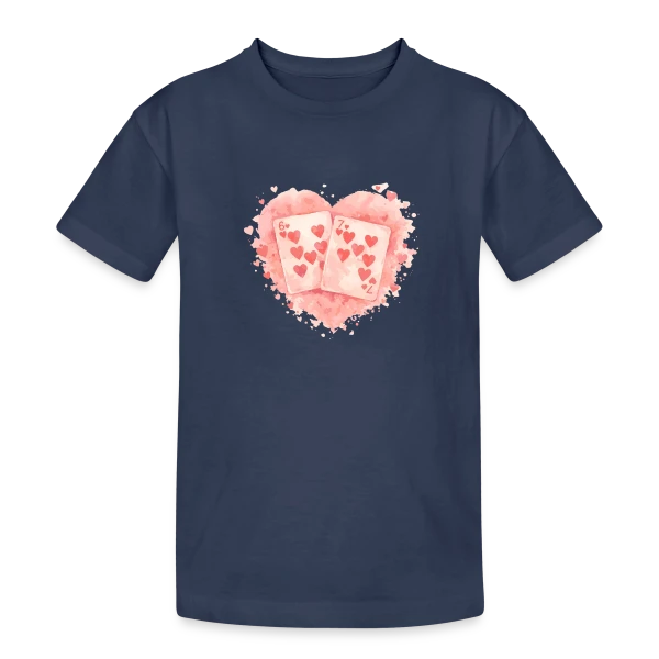 Énergie Dynamique sur T-shirt coton épais ado
