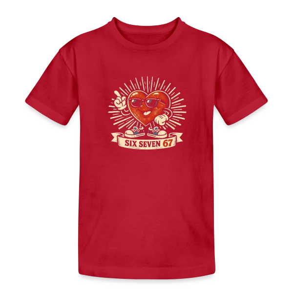 Chaos Créatif sur T-shirt coton épais ado