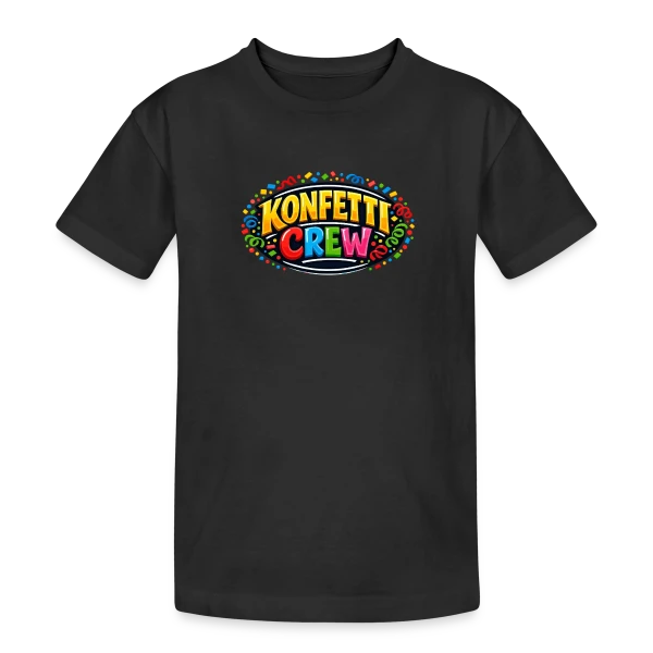 Motif Abstrait Unique sur T-shirt coton épais ado