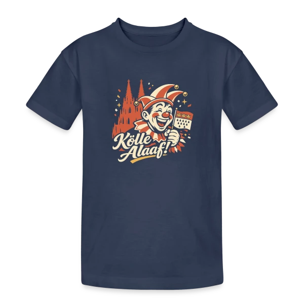 Graphique Tendance sur T-shirt coton épais ado