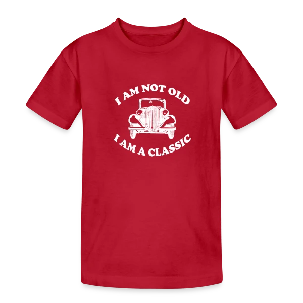 Je Suis Un Classique sur T-shirt coton épais ado