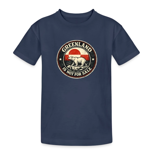 Mystère Abstrait sur T-shirt coton épais ado