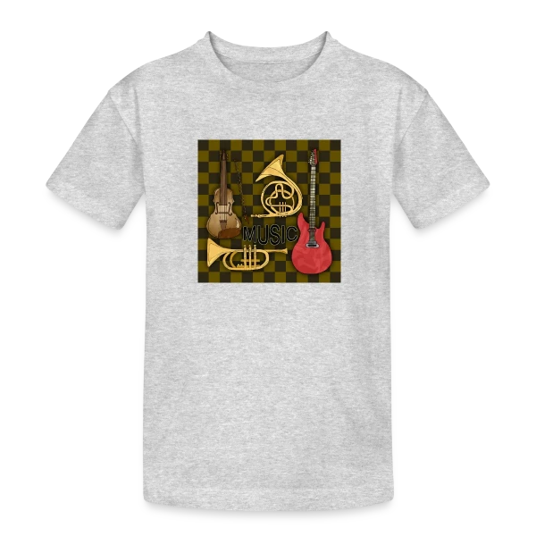 Énigme Numérique 4233 sur T-shirt coton épais ado