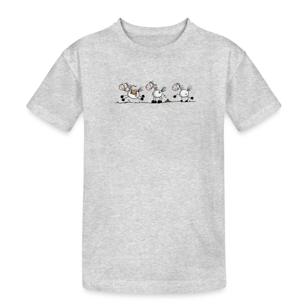Poney Farceur sur T-shirt coton épais ado