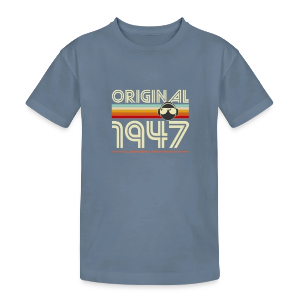 Original 1947 Édition Limitée sur T-shirt coton épais ado