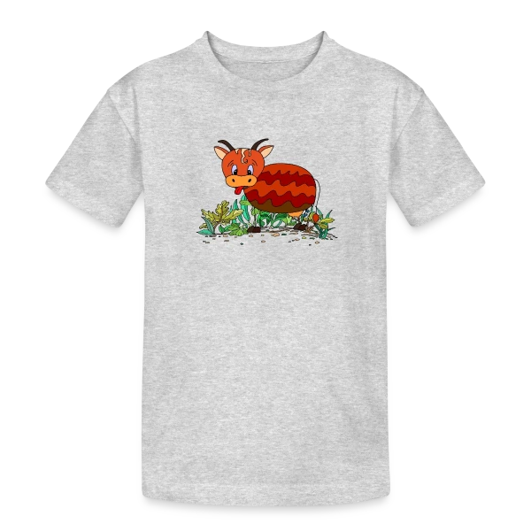 L'Élégance Numérique 851 sur T-shirt coton épais ado