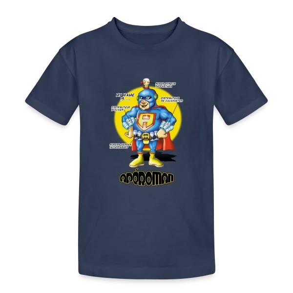 Apéro Man : Le Héros sur T-shirt coton épais ado