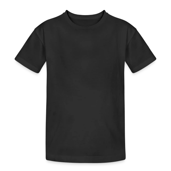 Maquette de T-shirt coton épais ado à personnaliser