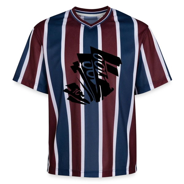 Liasse de Billets Poker sur T-shirt de foot unisexe en mesh