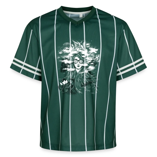 Monde Onirique sur T-shirt de foot unisexe en mesh