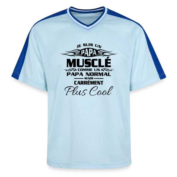 Esprit Musclé & Fitness sur T-shirt de foot unisexe en mesh