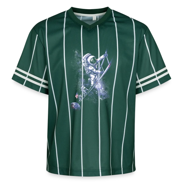 Juillet 69 : Mission Déglinguée sur T-shirt de foot unisexe en mesh