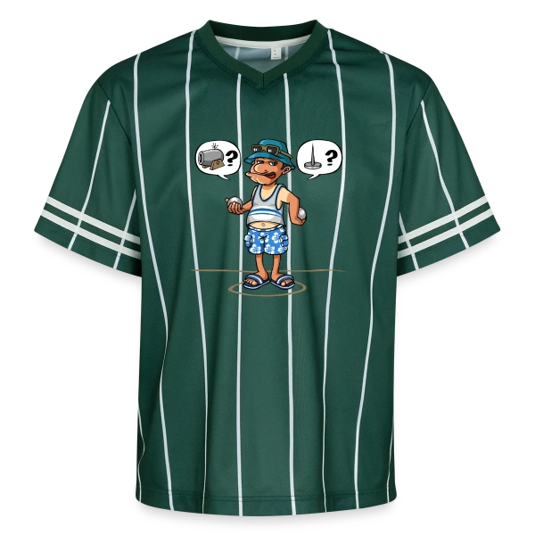 Passion Pétanque sur T-shirt de foot unisexe en mesh