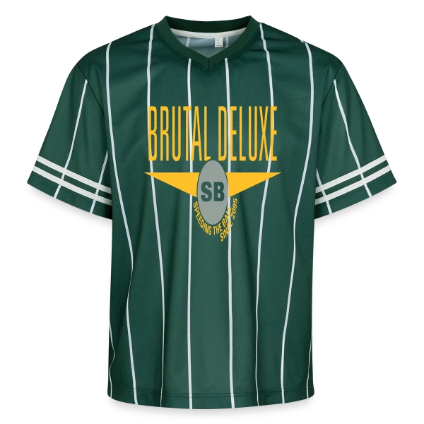 Brutal Deluxe - L'Art de la Vitesse depuis 2095 sur T-shirt de foot unisexe en mesh