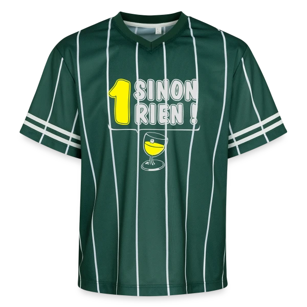 Un Jaune ou Rien sur T-shirt de foot unisexe en mesh