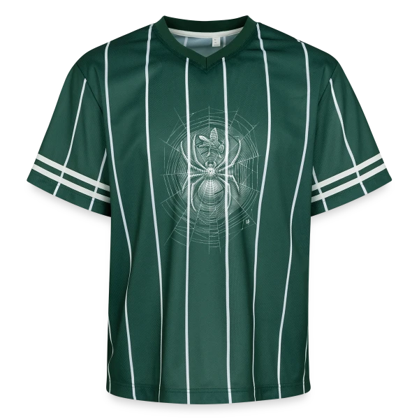 Toile d'Araignée Mystérieuse sur T-shirt de foot unisexe en mesh
