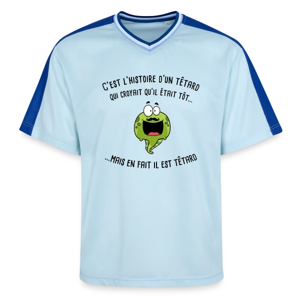 Le Têtard Blagueur sur T-shirt de foot unisexe en mesh