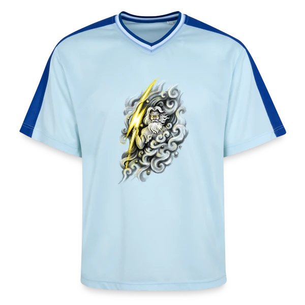 Zeus, Maître du Tonnerre sur T-shirt de foot unisexe en mesh