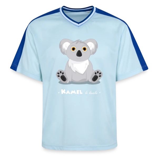 Kamel le Koala : Tendresse Exotique sur T-shirt de foot unisexe en mesh