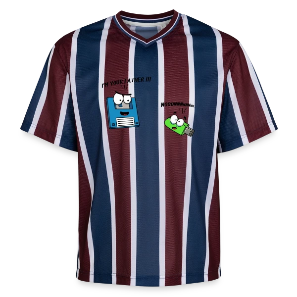 Je suis ton père - Humour Galactique Culte sur T-shirt de foot unisexe en mesh