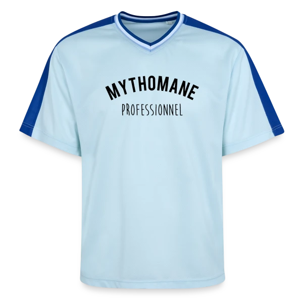 Maître Mythomane sur T-shirt de foot unisexe en mesh