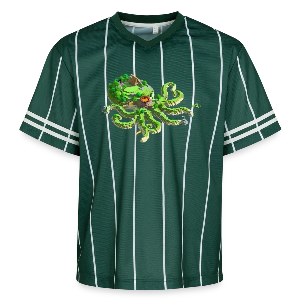 OctoCraft - L'île aux pieuvres sur T-shirt de foot unisexe en mesh