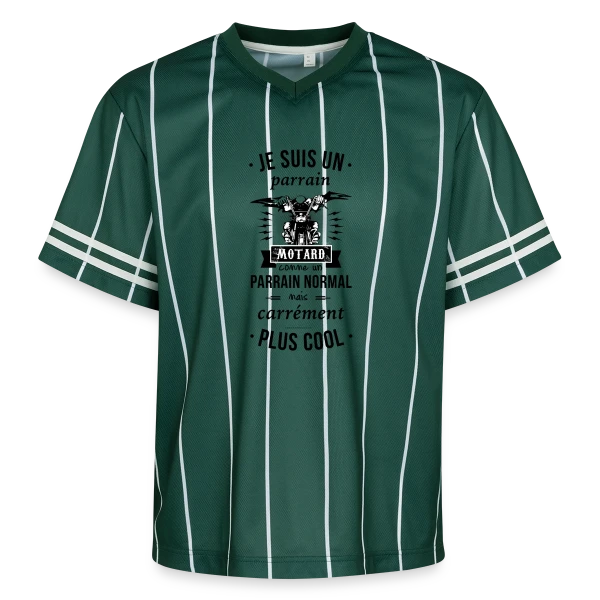 Parrain Motard : Le Meilleur des Parrains sur T-shirt de foot unisexe en mesh