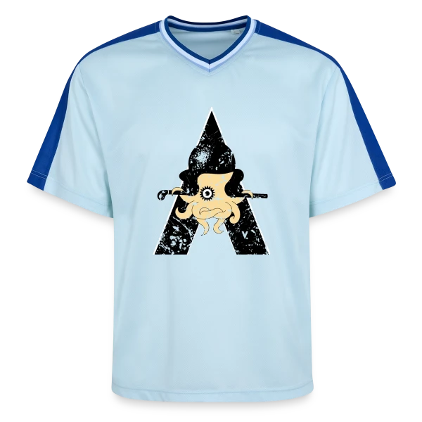 Poulpe Mécanique Steampunk sur T-shirt de foot unisexe en mesh