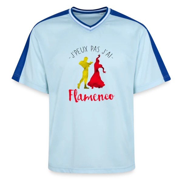 J'peux pas j'ai Flamenco sur T-shirt de foot unisexe en mesh