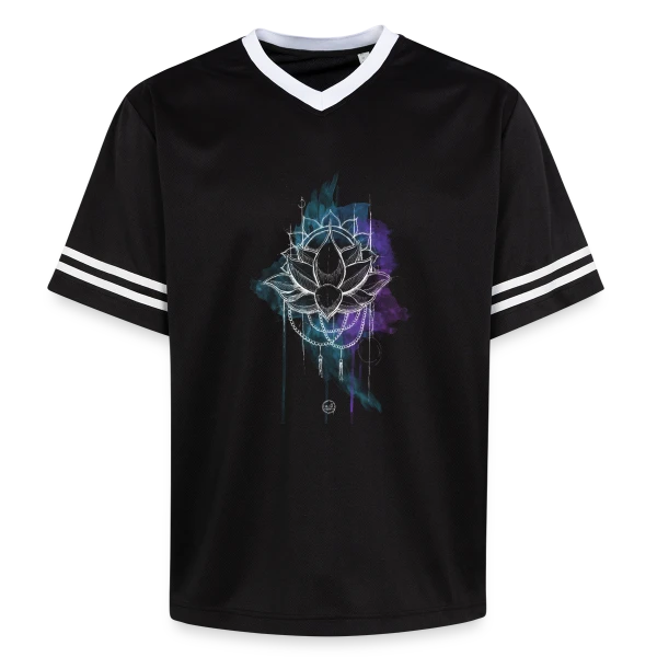 Mandala Solstice d'Été Lumineux sur T-shirt de foot unisexe en mesh