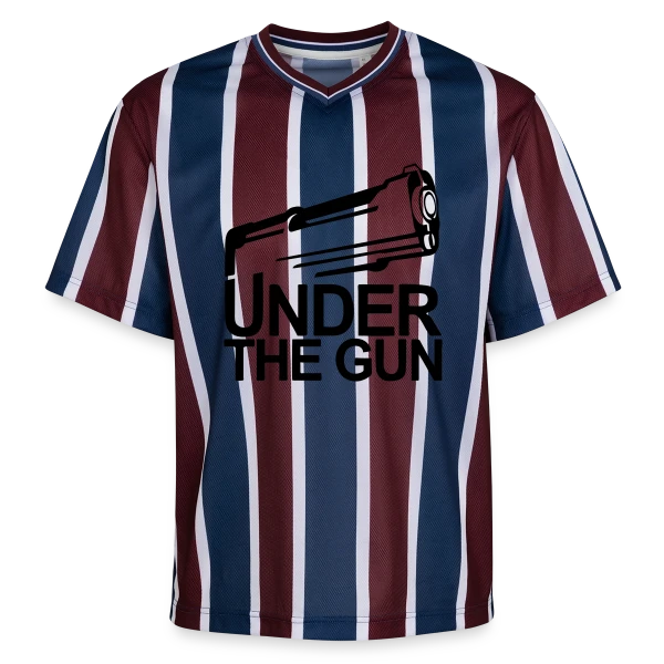 Poker: Under the Gun - Le Choix du Joueur sur T-shirt de foot unisexe en mesh