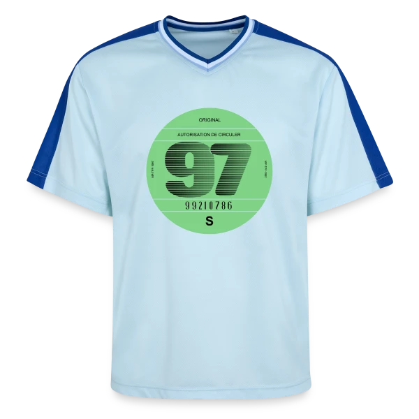 France Rétro 1997 : L'Icône Automobile Vintage sur T-shirt de foot unisexe en mesh