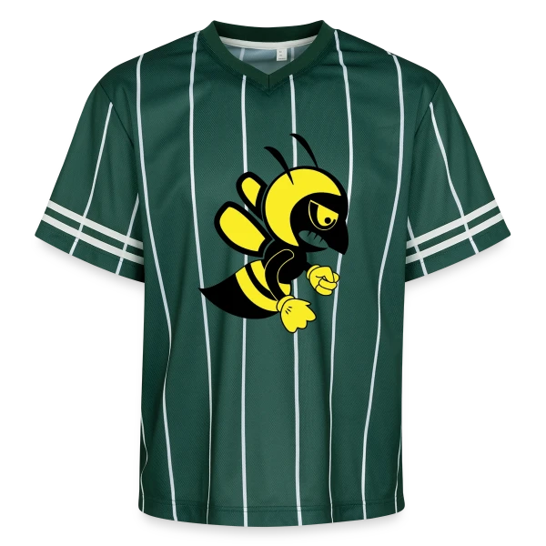 Abeille Furieuse Cartoon sur T-shirt de foot unisexe en mesh