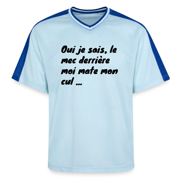Regard Indiscret sur T-shirt de foot unisexe en mesh