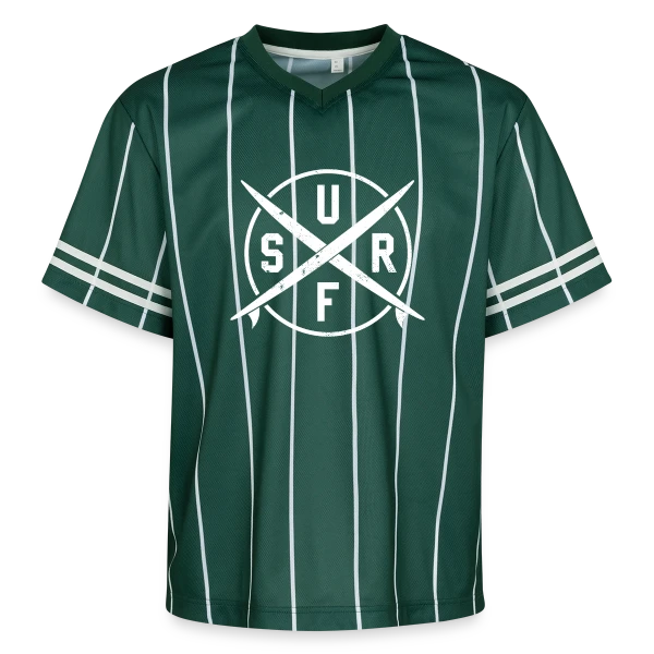 Surfen | L'Essence de la Glisse sur T-shirt de foot unisexe en mesh