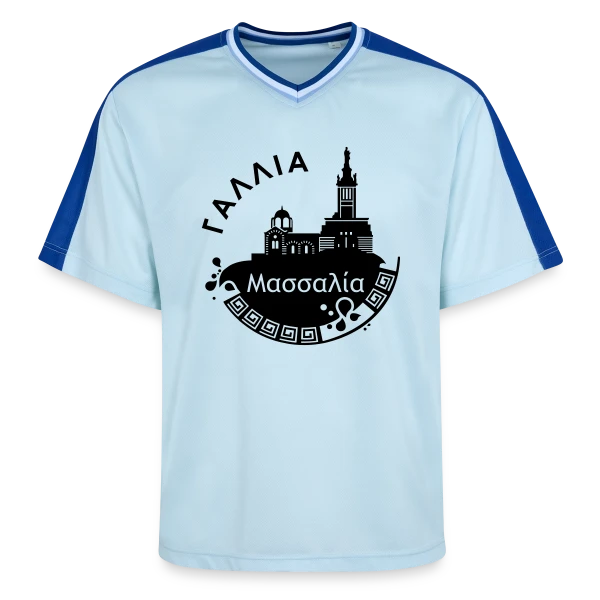 Marseille Grecque Antique sur T-shirt de foot unisexe en mesh