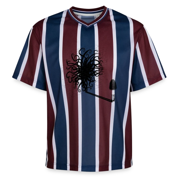 Maman, je suis le Kraken ! sur T-shirt de foot unisexe en mesh