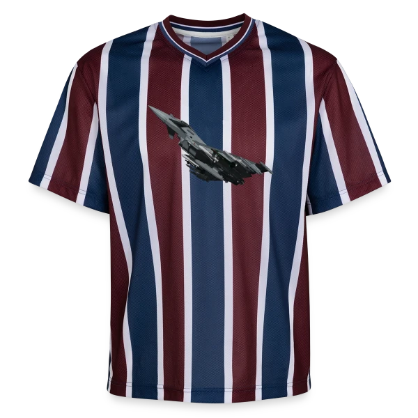 Chasseur Militaire Moderne sur T-shirt de foot unisexe en mesh