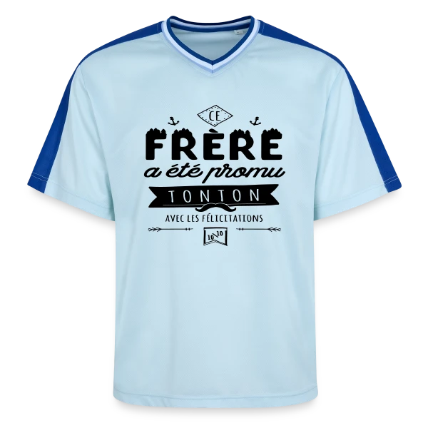 Bientôt Tonton Génial sur T-shirt de foot unisexe en mesh