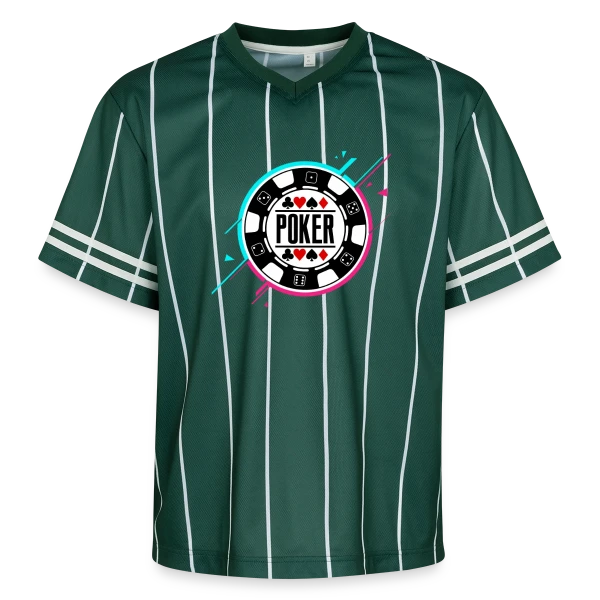 Poker: Personne ne se soucie de ce que tu as couché! sur T-shirt de foot unisexe en mesh