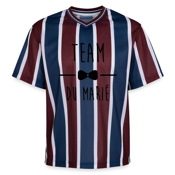 Team du Marié : Pour un EVG au Top ! sur T-shirt de foot unisexe en mesh