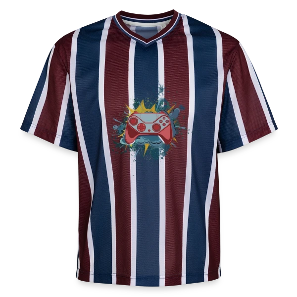 Fan de Gaming sur T-shirt de foot unisexe en mesh