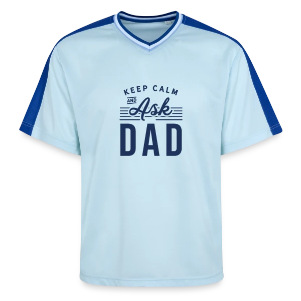Design Original Fête des Pères - Pour l'Amour de Papa sur T-shirt de foot unisexe en mesh