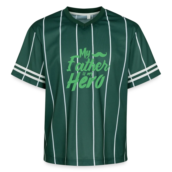 Spécial Fête des Pères - Design Unique pour Papa sur T-shirt de foot unisexe en mesh