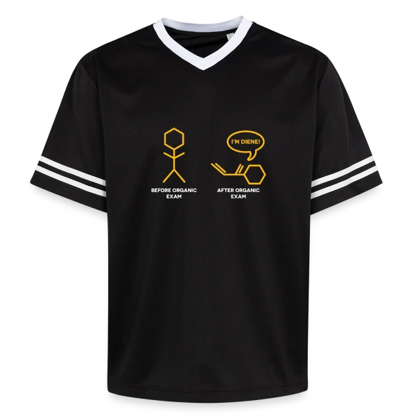 Blague Chimie Diène sur T-shirt de foot unisexe en mesh