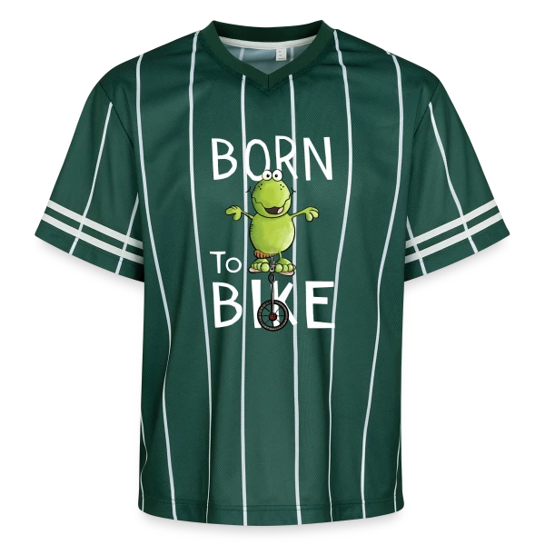 Né Pour Pédaler - Frocg à Monocycle Comique sur T-shirt de foot unisexe en mesh