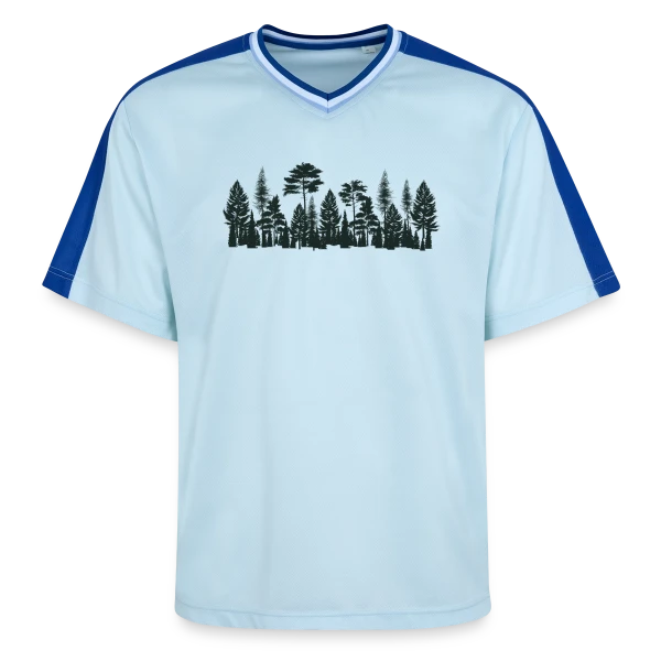 Forêt Mystique : Le Chemin Intérieur sur T-shirt de foot unisexe en mesh