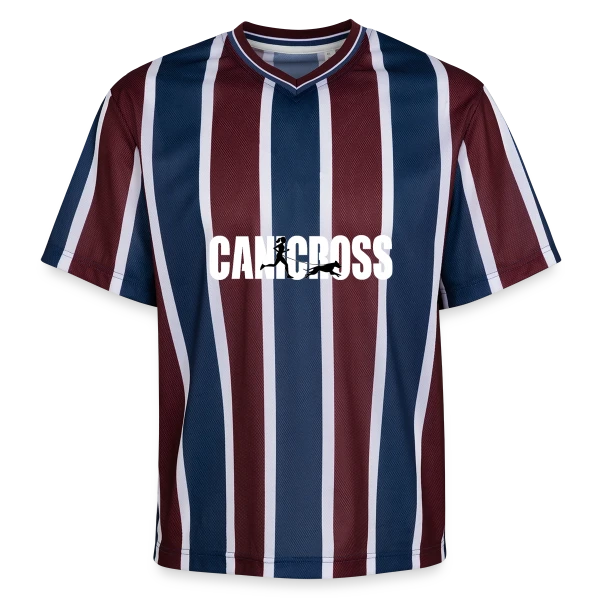 Canicross Passion sur T-shirt de foot unisexe en mesh